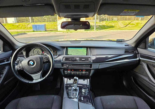 BMW Seria 5 cena 49900 przebieg: 190000, rok produkcji 2014 z Milanówek małe 79